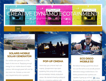 Tablet Screenshot of creativedynamo.net